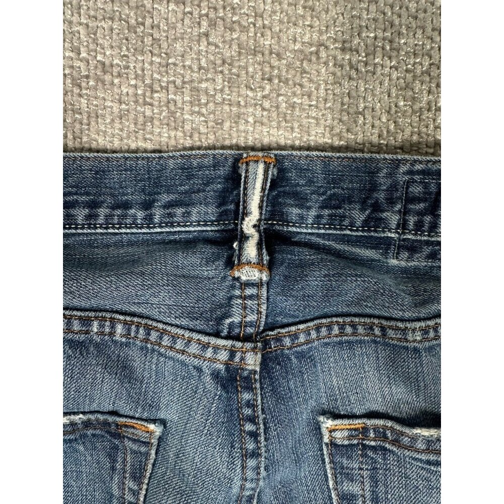 Abercrombie & Fitch Jeans Mens 28x31 Blue Remsen Low Rise Slim Straight Read‎ - Picture 14 of 16